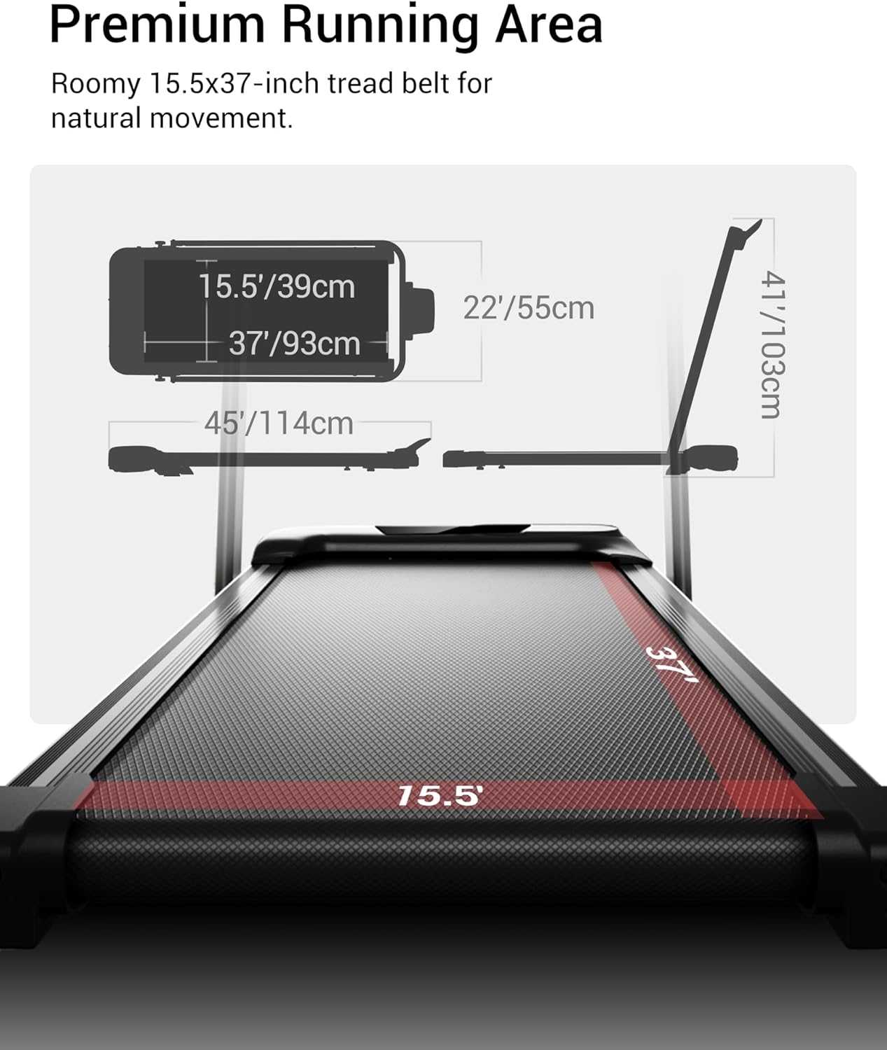 Walking Pad with Incline 15%